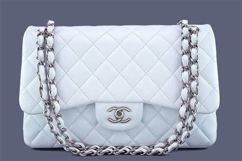 chanel purses white|chanel white bag price.